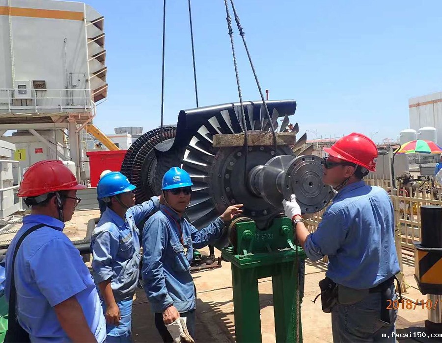 非洲加纳某型号燃气轮机2周年检修报告